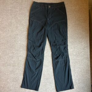 Kuhl Renegade Pants Boys Large 14-16 Gray Outdoor Hiking Lightweight Stretch